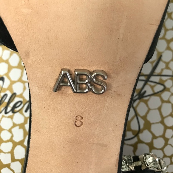 ABS Allen Schwartz - Black 8 Daelyn w/Rhinestones - Picture 5 of 7